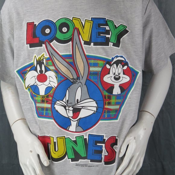 Vintage Graphic T-shirt - Looney Tunes Big Graphic - Men's Large - Picture 2 of 9